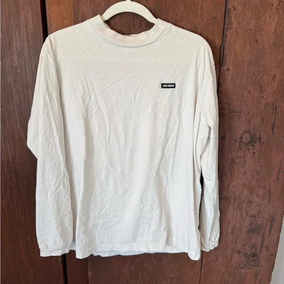 Joah Brown Cream Long Sleeve Tee - Picture 1 of 2